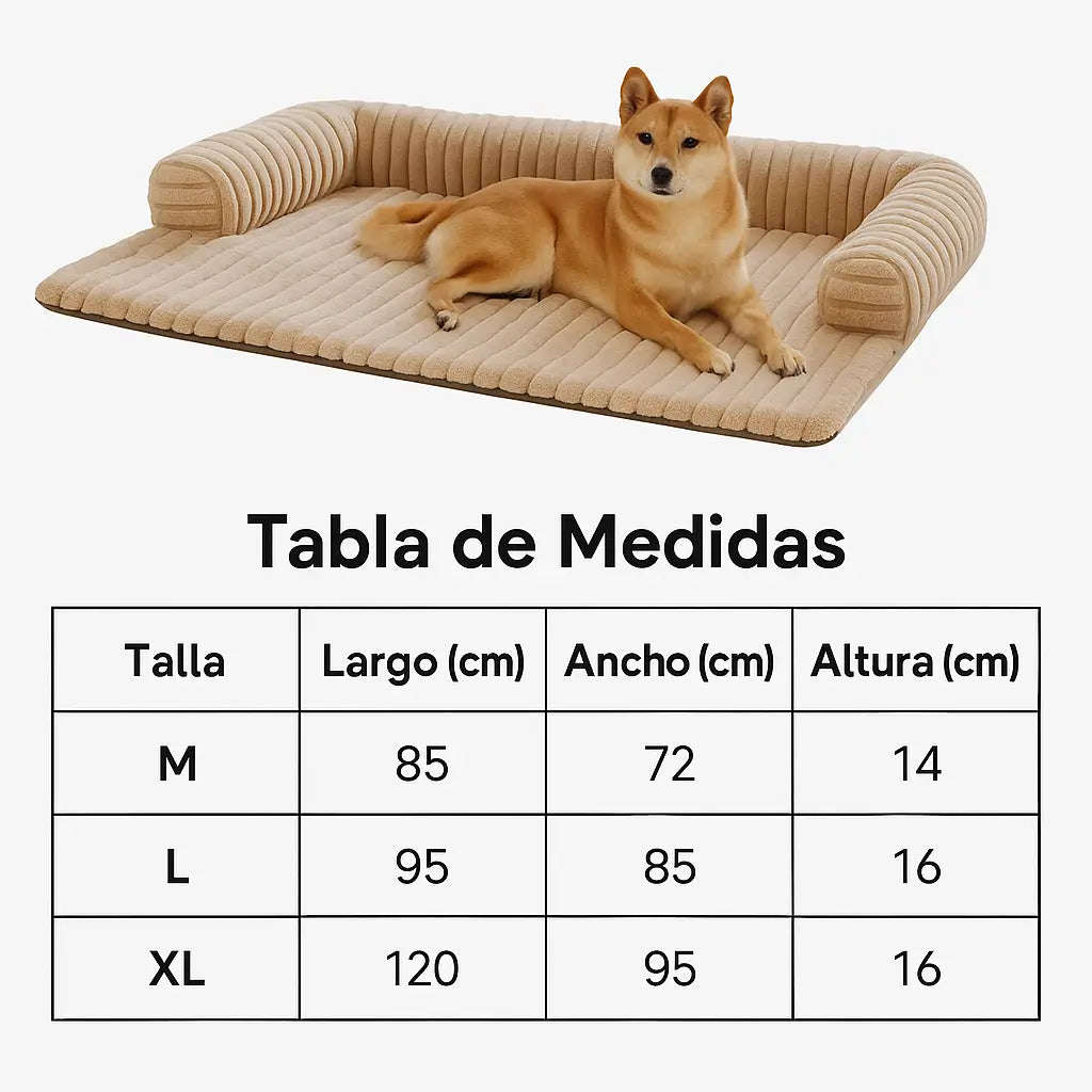 Protector Antiestrés para Sofás – Adiós pelos y manchas- Para perros pequeños y grandes